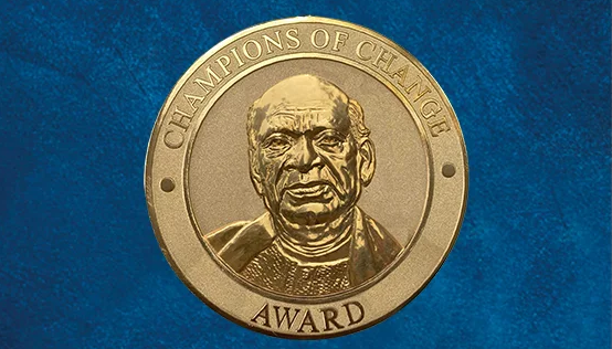 Champions of change award